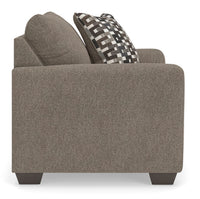 Triston-Peaks sofa set;Suede