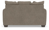 Triston-Peaks Loveseat;Suede