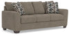 Baristaview Sofa and Loveseat;Cocoa