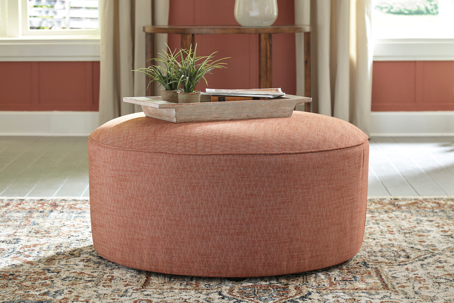 Almanza Oversized Accent Ottoman - Ashley Furniture - Brunei