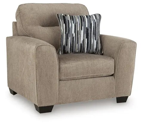 Olten Chair and a Half;Mocha