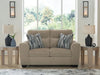 Olten Loveseat;Mocha
