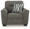 Olten Chair and a Half;Graphite