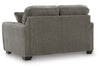 Olten Loveseat;Graphite