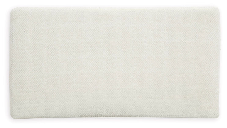Karinne Oversized Accent Ottoman;Linen