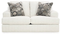 Karinne Loveseat;Linen