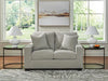 Amesley Loveseat;Smoke