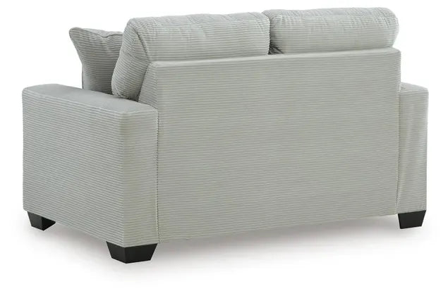 Amesley Loveseat;Smoke