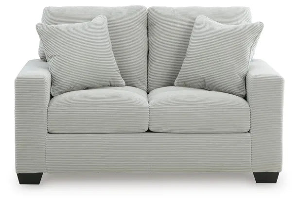 Amesley Loveseat;Smoke