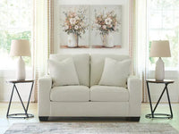 Amesley Loveseat;Ivory