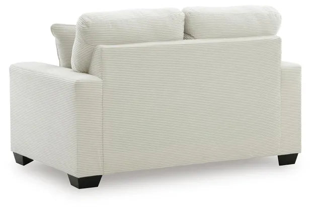 Amesley Loveseat;Ivory