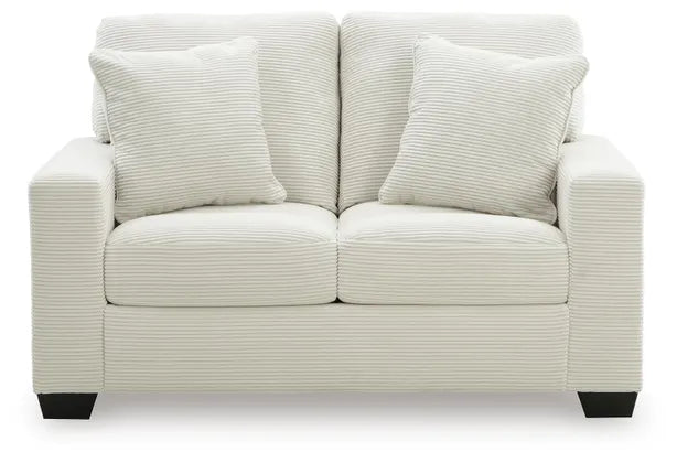 Amesley Loveseat;Ivory