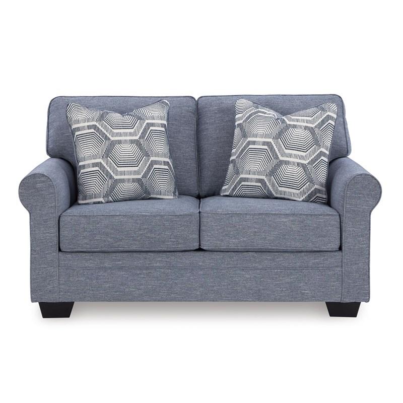 Carissa Manor Loveseat - Denim