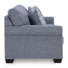 Carissa Manor Sofa - Denim