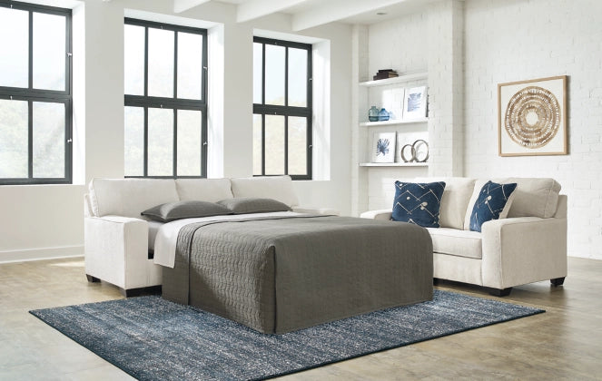 Padova Queen Sofa Sleeper; Ivory