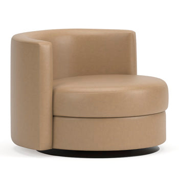 Padova Swivel Accent Chair;Toffee