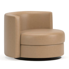 Padova Swivel Accent Chair;Toffee