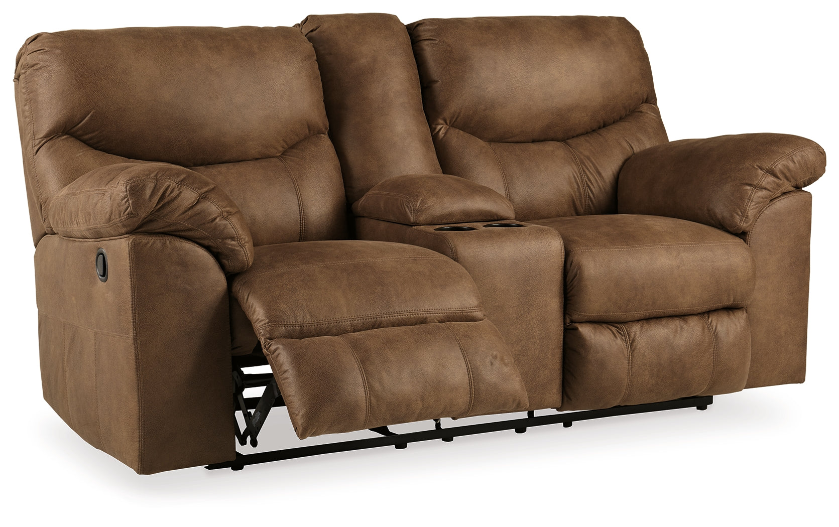 Boxberg Reclining Loveseat with Console - Ashley Furniture - Brunei