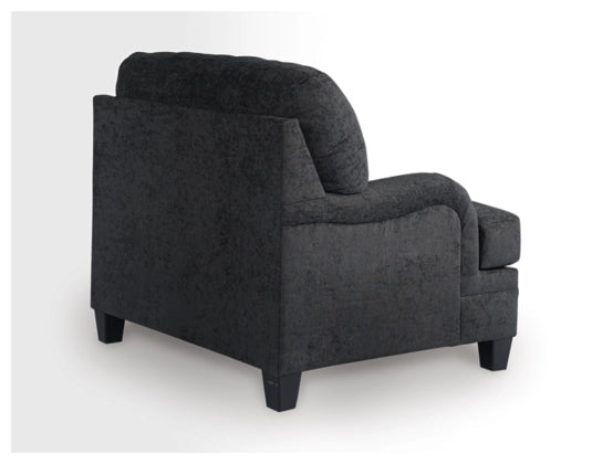 Bralynn Chair and a Half; Steel