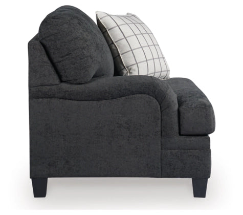 Bralynn Chair and a Half; Steel