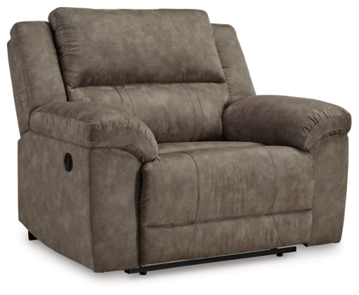 Laresview Zero Wall Wide Seat Recliner;Fossil