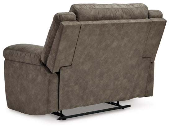 Laresview Zero Wall Wide Seat Recliner;Fossil