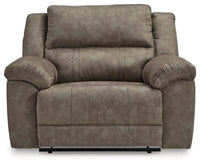 Laresview Zero Wall Wide Seat Recliner;Fossil
