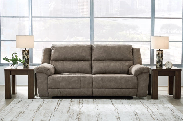 Laresview 2 Seat Reclining Sofa;Fossil