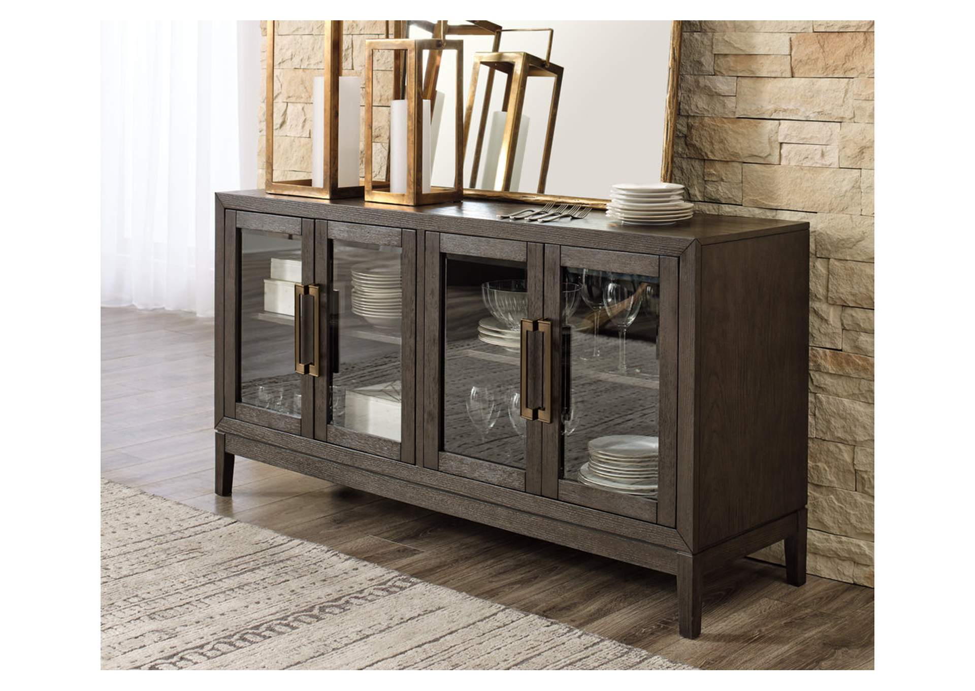 Burkhaus Dining Server - Ashley Furniture - Brunei
