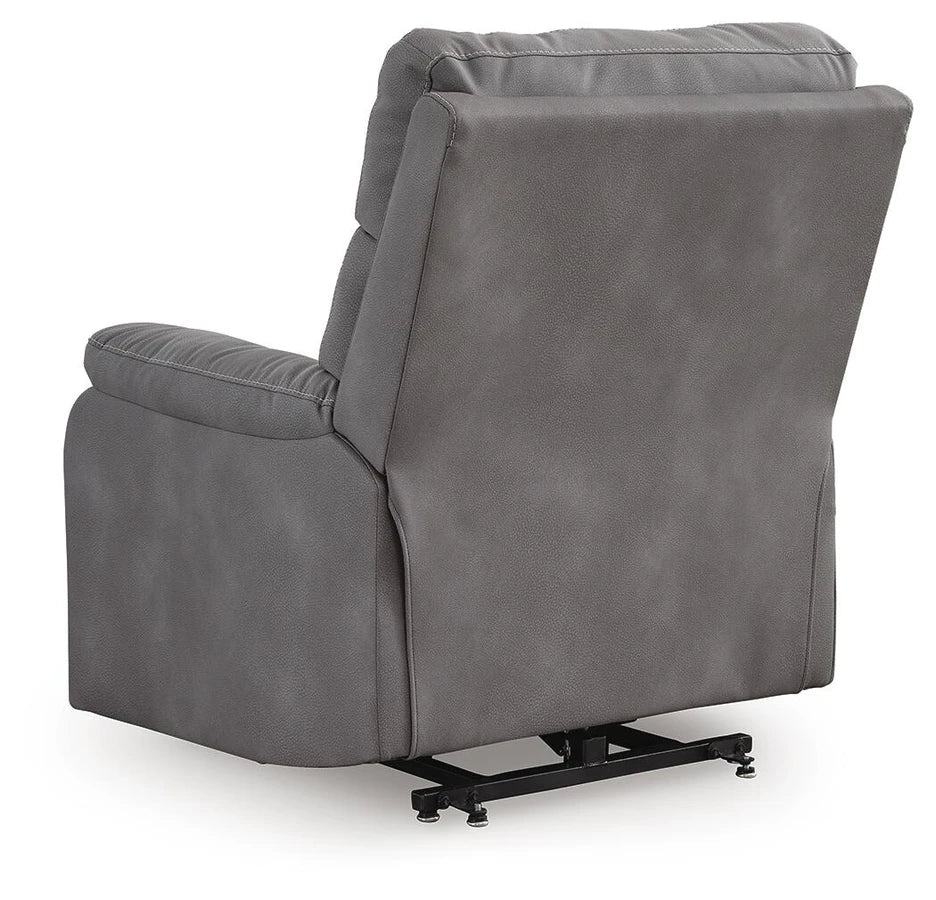 Next-Gen DuraPella Performance Fabric Power Lift Recliner;slate