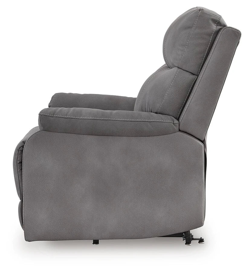 Next-Gen DuraPella Performance Fabric Power Lift Recliner;slate