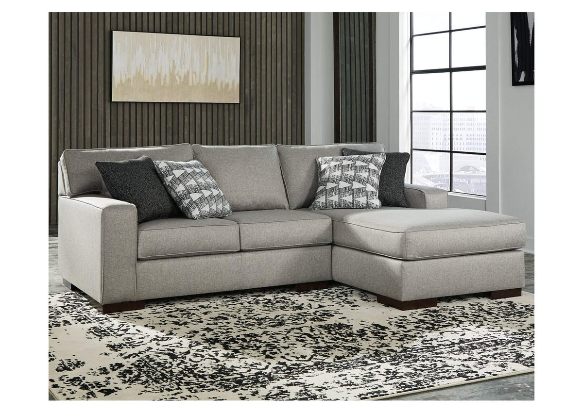 Marsing Nuvella 2-Piece Sectional with Chaise – Ashley Furniture - Brunei