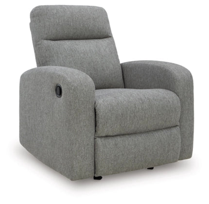 Moreau Place Rocker Recliner;Sterling