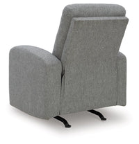 Moreau Place Rocker Recliner;Sterling