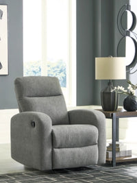 Moreau Place Rocker Recliner;Sterling