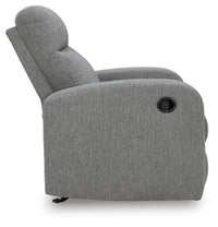Moreau Place Rocker Recliner;Sterling