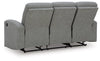 Moreau Place Reclining Sofa;Sterling