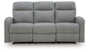 Moreau Place Reclining Sofa;Sterling