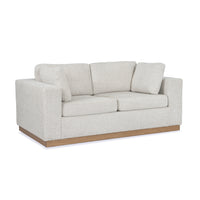 Pembroke Pike Loveseat;Stone