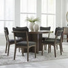 Korestone Dining Set With 6 Chairs; Dark Brown