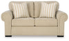 Lerason Loveseat;Quartz