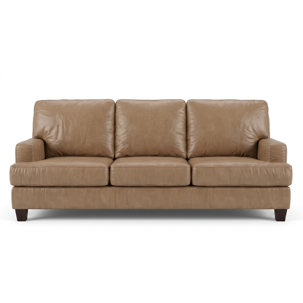 Cornet Pike Sofa and Loveseat; Toffee