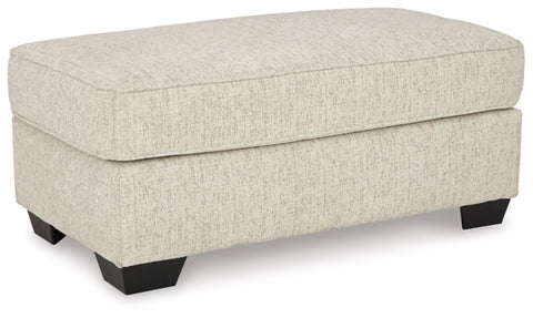Heartcort Ottoman; Quartz