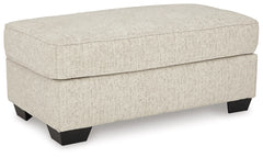 Heartcort Ottoman; Quartz