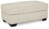 Heartcort Ottoman; Quartz