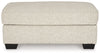 Heartcort Ottoman; Quartz