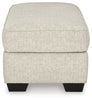 Heartcort Ottoman; Quartz