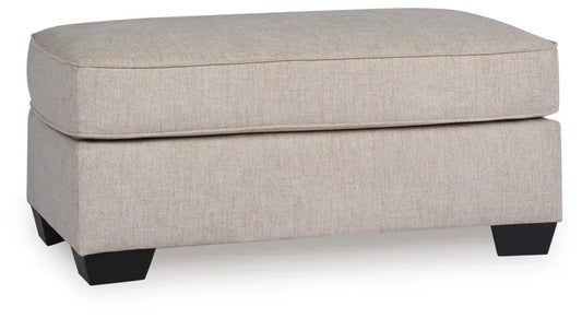 Modmax Oversized Accent Ottoman;Oyster