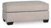 Modmax Oversized Accent Ottoman;Oyster