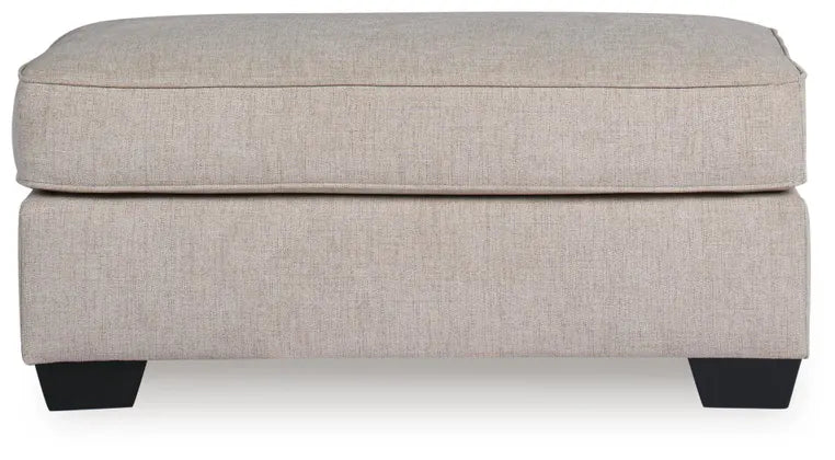 Modmax Oversized Accent Ottoman;Oyster